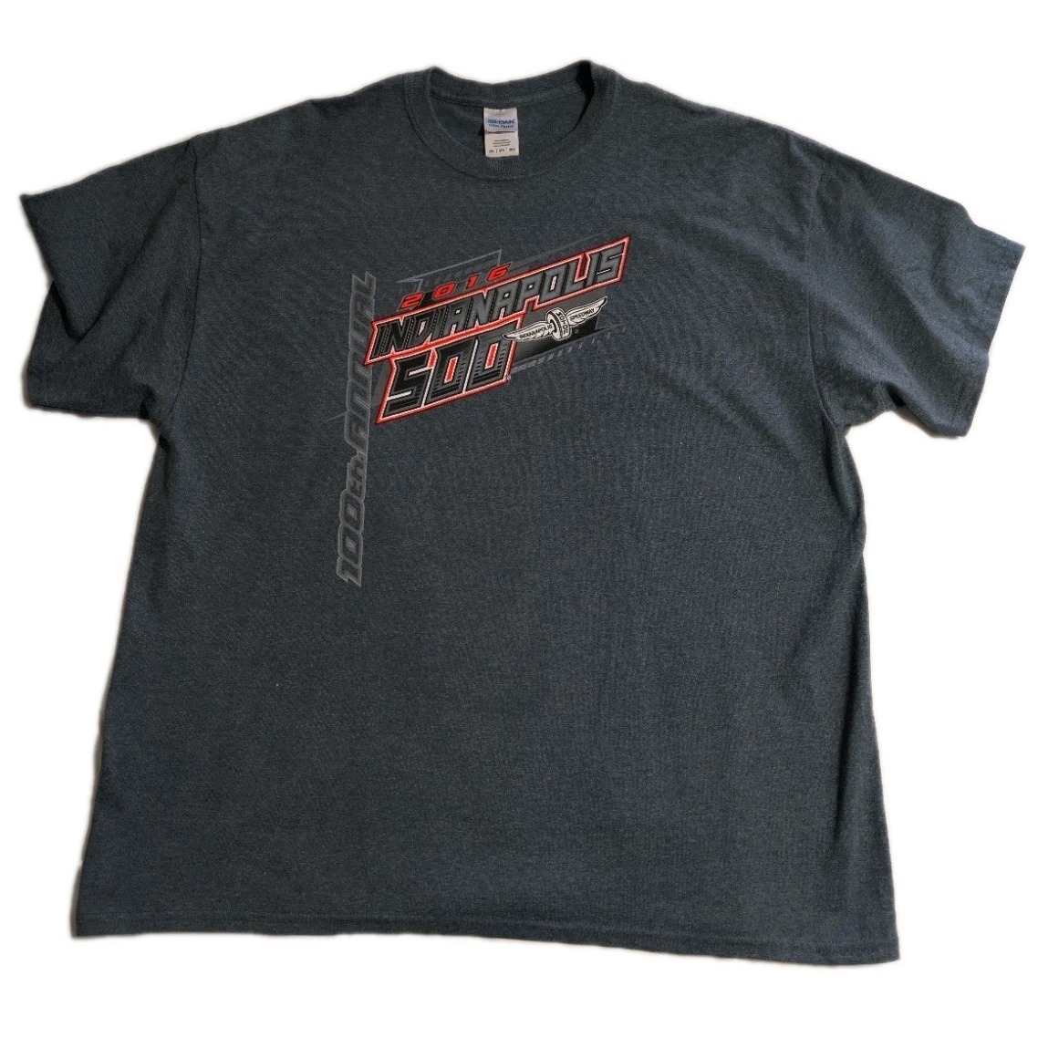 2016 Indianapolis 500 100th Running T Shirt 2xl Indy 500 Double Sided Racing Tee